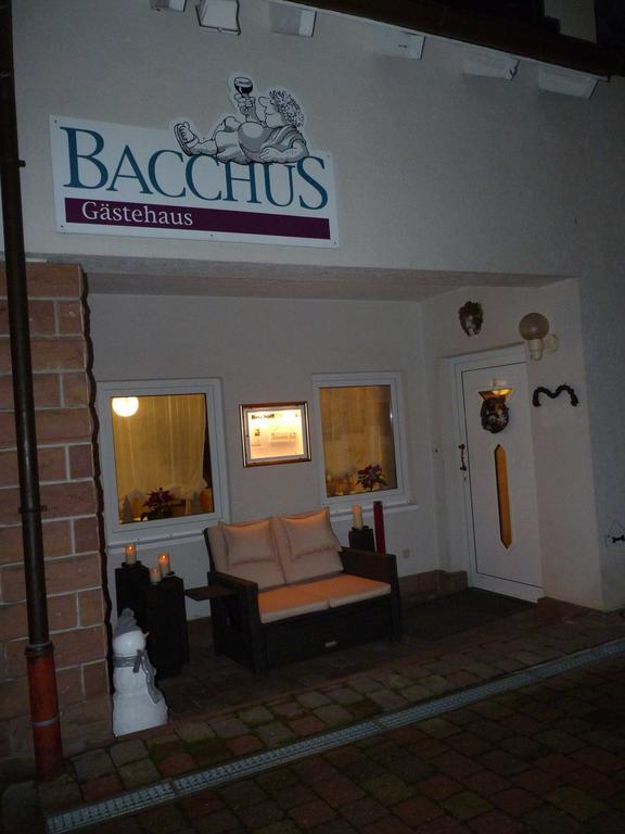 Gastehaus Bacchus Hotel Wachenheim an der Weinstrasse Exterior photo